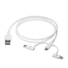 dbramante1928 – Įkrovimas – 3 viename laidas – USB A į USB-A, C ir Lightn-W
