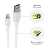 dbramante1928 - Įkrovimo - Laidas - USB-A į MFI Lightning, TPE, 1.2m - Baltas