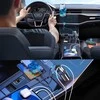 Realprices USB C IOS automobilio įkroviklis su ištraukiama jungtimi, 100 W greitas įkrovimas, 80 cm