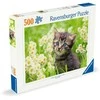 Ravensburger Dėlionė 500 vnt. - Kačiukas pievoje