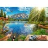 Ravensburger Dėlionė 1000 vnt. - Gyvenimas prie ežero