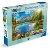 Ravensburger Dėlionė 1000 vnt. - Gyvenimas prie ežero