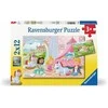 Ravensburger Dėlionė 2x12 vnt. - Magiška draugystė