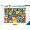 Ravensburger Dėlionė 2000 vnt. - Pokemonai