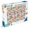 Dėlionė „Ravensburger“ – galvosūkis „Squishmallows“, 1000p (12000746)