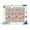 Dėlionė „Ravensburger“ – galvosūkis „Squishmallows“, 1000p (12000746)
