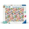 Dėlionė „Ravensburger“ – galvosūkis „Squishmallows“, 1000p (12000746)