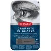 Derwent - Graphite Xl Blocks Tin Of 6 (601059)