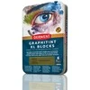 Derwent - Graphitint XL kaladėlės, 6 vnt. skardinėje (601055)