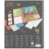 Dino World – spalvinimo knygelė Stick &amp; Shine ( 0412473 )