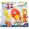 „Disney Spidey“ ir jo nuostabūs draugai – transporto priemonė ir „Priedo“ rinkinys – geležinis žmogus