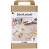 Diy Kit „Pasidaryk pats“ rinkinys „Pasidaryk pats“ – susitraukiantis plastikas – papuošalai (977542)