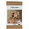 Diy Kit „Pasidaryk pats“ rinkinys – kūrybinis rinkinys – krepinis popierius (97089)