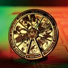„Dungeons &amp; Dragons“ 24k paauksuotas smeigtuko ženklelis