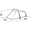 Easy Camp – Sarek 2 – Tamsiai žalia – 2 asmenims