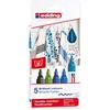 edding – 4500 Textile Marker Set 5 vnt Cool Colors – (706826)