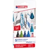 edding – 4500 Textile Marker Set 5 vnt Cool Colors – (706826)