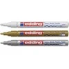 Edding-751 blizgių metalinių dažų žymeklių rinkinys - 3 vnt. (702061)