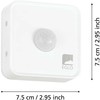 EGLO - „Connect-Z“ jutiklis, baltas - „Zigbee“, „Bluetooth“