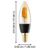 EGLO - E14 C35 spiralė, gintarinė - TW - Zigbee, Bluetooth