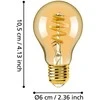 EGLO - E27 A60 spiralė, gintarinė - TW - Zigbee, Bluetooth