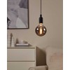 EGLO - E27 G125 spiralė, dūmai - Šiltai balta - Zigbee, Bluetooth