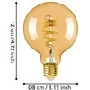 EGLO - E27 G80 spiralė, gintarinė - TW - Zigbee, Bluetooth