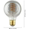 EGLO - E27 G80 spiralė, dūmai - Šiltai balta - Zigbee, Bluetooth
