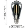 EGLO - E27 ST64, skaidrus - TW - Zigbee, Bluetooth