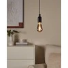 EGLO - E27 ST64 spiralė, dūmai - Šiltai balta - Zigbee, Bluetooth