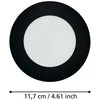 EGLO - „Fueva-Z“ įleidžiamas šviestuvas, juodas Ø12 - TW - „Zigbee“, „Bluetooth“