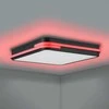 Lubinis šviestuvas EGLO - Genovese-Z palėpės lempa juoda 47x47 - RGB + TW - Zigbee, Bluetooth