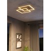 Lubinis šviestuvas EGLO „Lomaltas-Z“ išmanioji lubinė lempa – juoda ir ąžuolo spalvos – 49,5 x 77 cm – reguliuojamo baltumo – „Zigbee“ ir „Bluetooth“