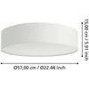 Lubinis šviestuvas Lamp EGLO – Romao-Z palėpės lempa balta Ø57 – RGB + TW – Zigbee, Bluetooth