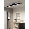 EGLO - „Simolaris-Z“ lubinis šviestuvas, juodas, L122 - RGB + TW - „Zigbee“, „Bluetooth“