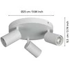 EGLO - „Telimbela-Z“ prožektorius, apvalus, baltas - RGB + TW - „Zigbee“, „Bluetooth“