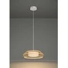 Pakabinamas šviestuvas EGLO – Yuku-Z pakabinamas bambuko šviestuvas Ø46 – RGB + TW – Zigbee, Bluetooth
