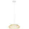 Pakabinamas šviestuvas EGLO – Yuku-Z pakabinamas bambuko šviestuvas Ø46 – RGB + TW – Zigbee, Bluetooth