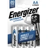 Energizer - AA/LR6 ličio baterijos, 4 vnt. pakuotėje