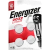 ENERGIZER baterijos CR2032, 4 vnt