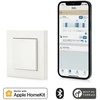 Eve Systems EVE Light Switch – prijungtas sieninis jungiklis su Apple HomeKit technologija