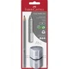Faber-Castell - Graphite pencil Jumbo Grip set - Sidabrinis BC (111996)