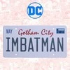 Fanatik DC Comics Betmeno numerio lentelės skardos ženklas