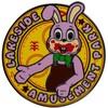Fanatik Silent Hill Robbie the Rabbit riboto leidimo emalio ženkliukas