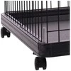 FLAMINGO – šunų veislynas ant ratų Pasy – juodas – 97,5 x 66,5 x 69 cm