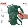 FLEXI pavadėlis šuniui Classic L Tape juostinis 5m, alyvuogių žalia