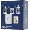 Skeneris Fuji - Instax mini link 2 w. LED šviesos grandinėlė – molio baltumo