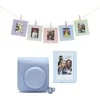 Nuotraukų rėmelis Fujifilm instax mini 12 priedų rinkinys (DĖKLAS, ALBUMAS, RĖMELIAI SU SEGTUKAIS); PASTEL Mėlynas