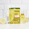 Garnier - Skin Active vitamino C lakštinė veido kaukė, itin drėkinanti ir skaistinanti - 28 ml
