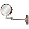 Gillian Jones- Dvipusis sieninis veidrodis w. LED - x1/x10 padidinimas - kobber